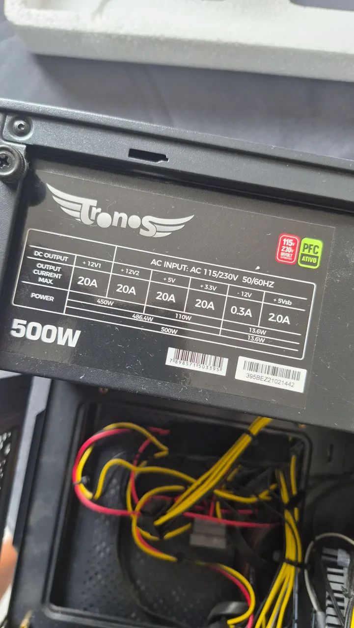 Fonte Tronos 500w