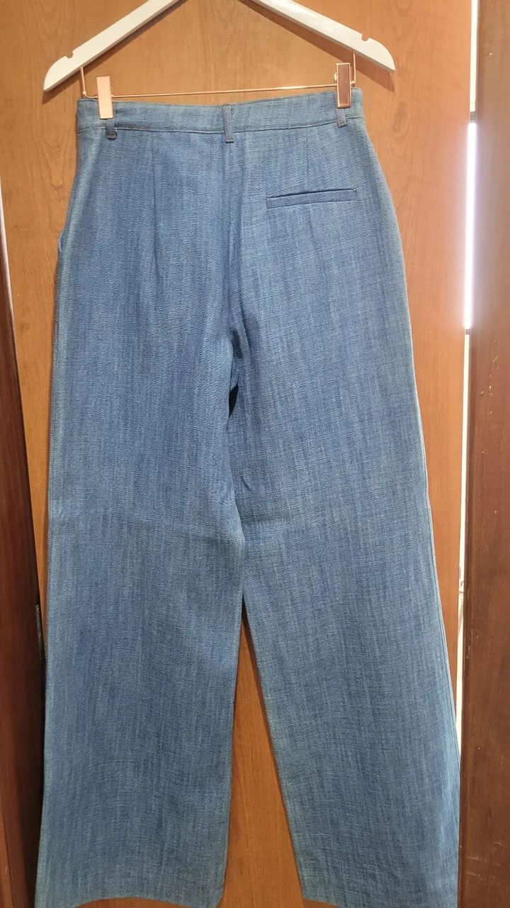 Calça jeans zara M - Foto 3