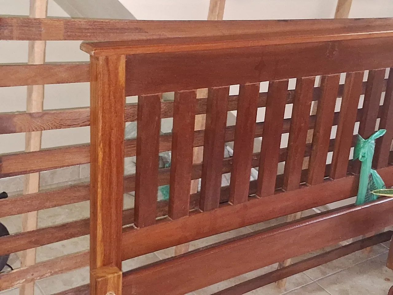Cama de mogno super resistente  - Foto 2