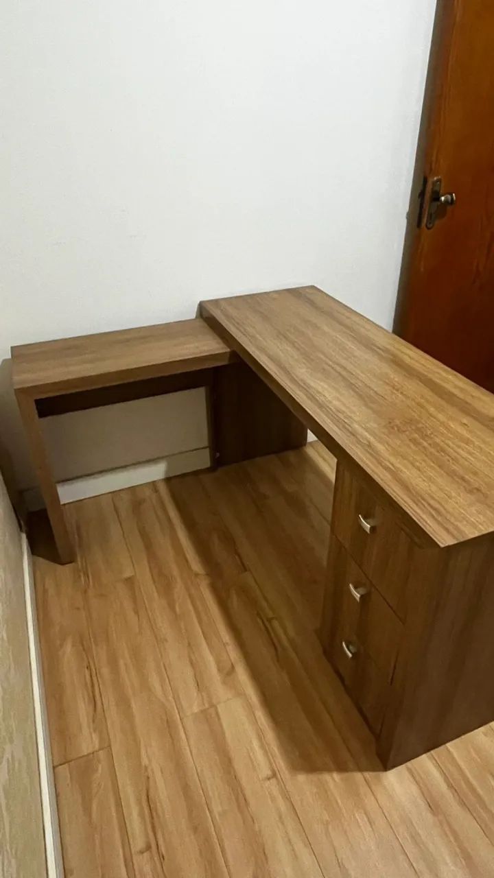 Mesa em L para escritório - Foto 2
