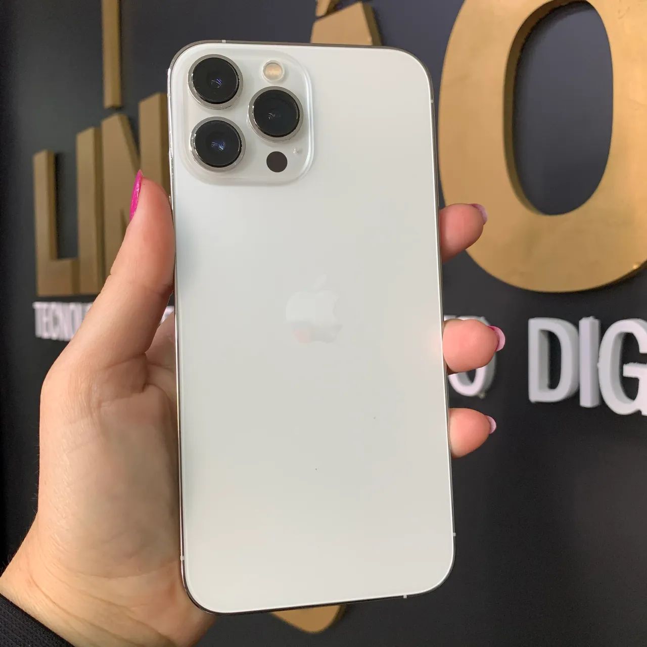 Loja Física. IPHONE 13 PRO MAX 128GB PRATA / BATERIA ÓTIMA. Retira Hoje