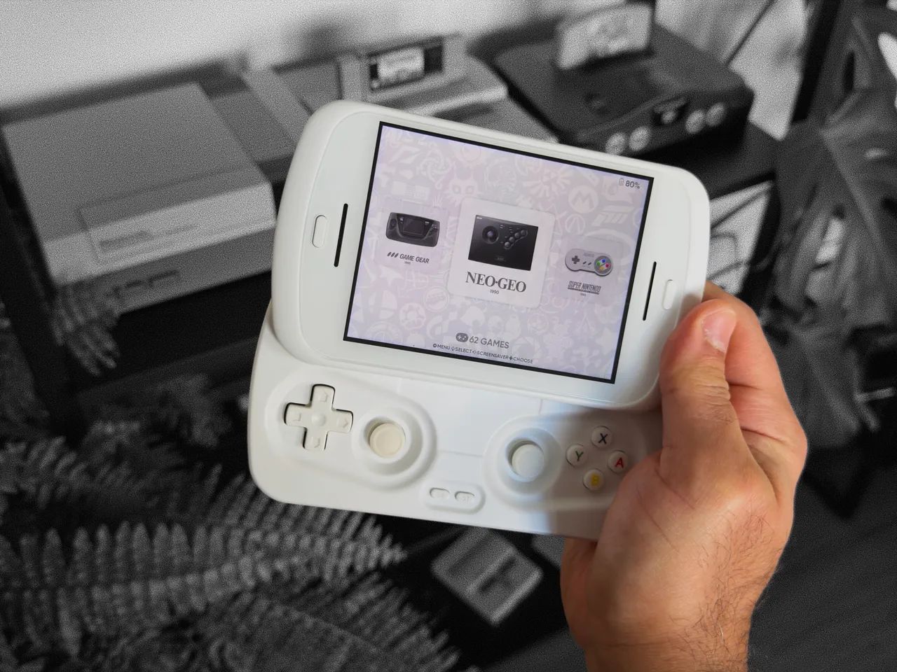 Anbernic RG Slide + case original - Consoles de Vídeo Game - Água