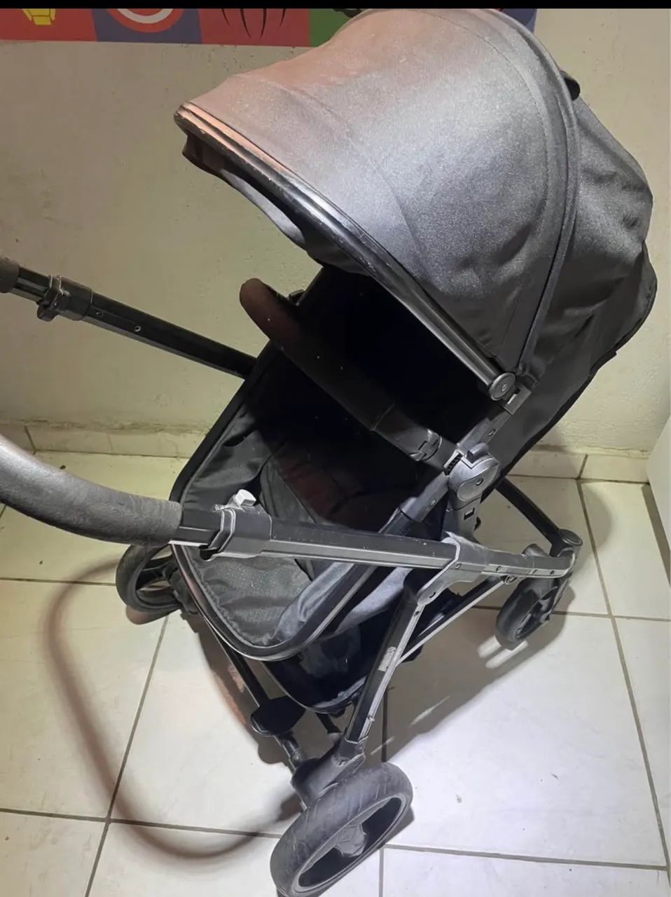 Carrinho de bebê 3 em 1 - Foto 3