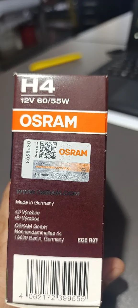 Lâmpada H4 Osram Night breaker 220 - Foto 3