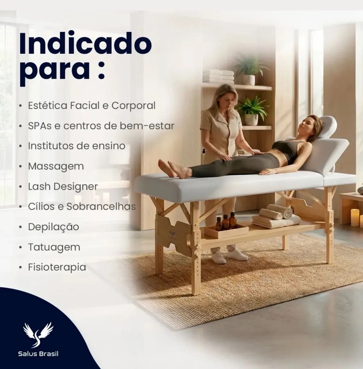 Maca reclinável semi- nova 