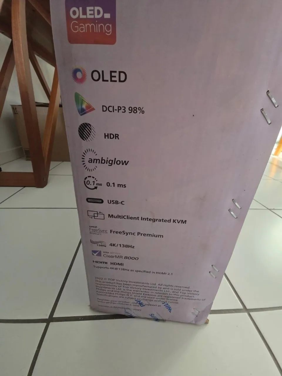Monitor OLED 42 polegadas Philips - Foto 4