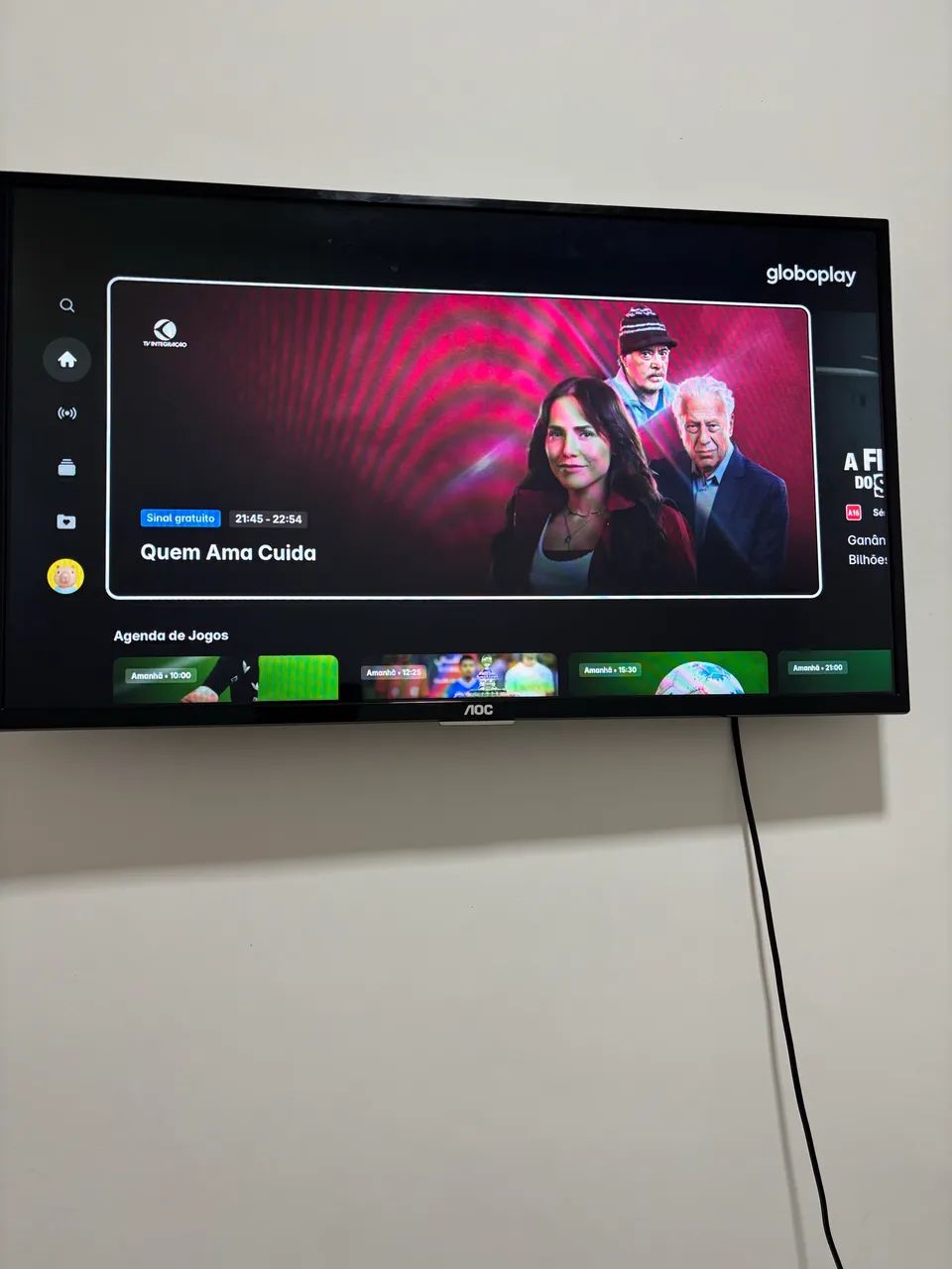 Televisão - Smart TV AOC 32 - Foto 3