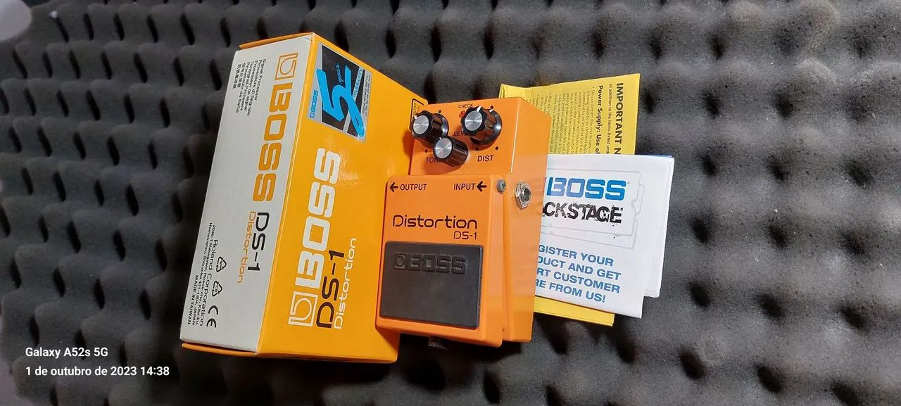 Pedal Boss distortion DsS1  - Foto 2