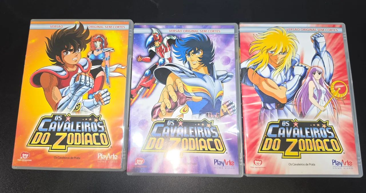 Box Completo Os Cavaleiros do Zodíaco - Clássico (21 DVDs