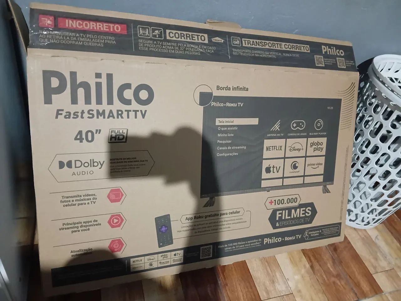 Tv philco roku 40 polegadas - Foto 2