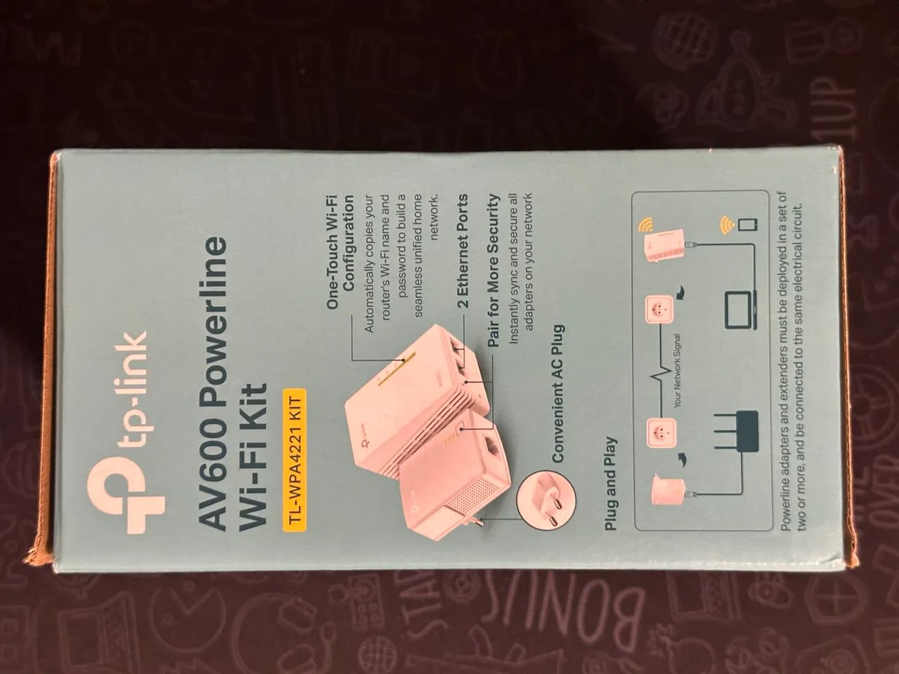 Repetidor de Wi-Fi AV 600 Powerline - Foto 4