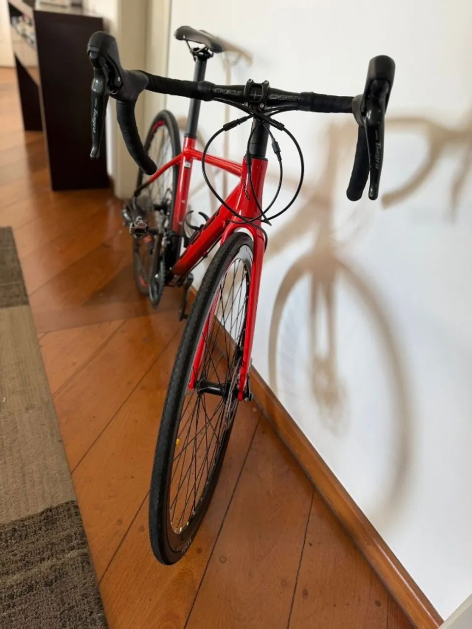 BICICLETA SPEED OGGI STIMOLLA DISC VERMELHA - Foto 4