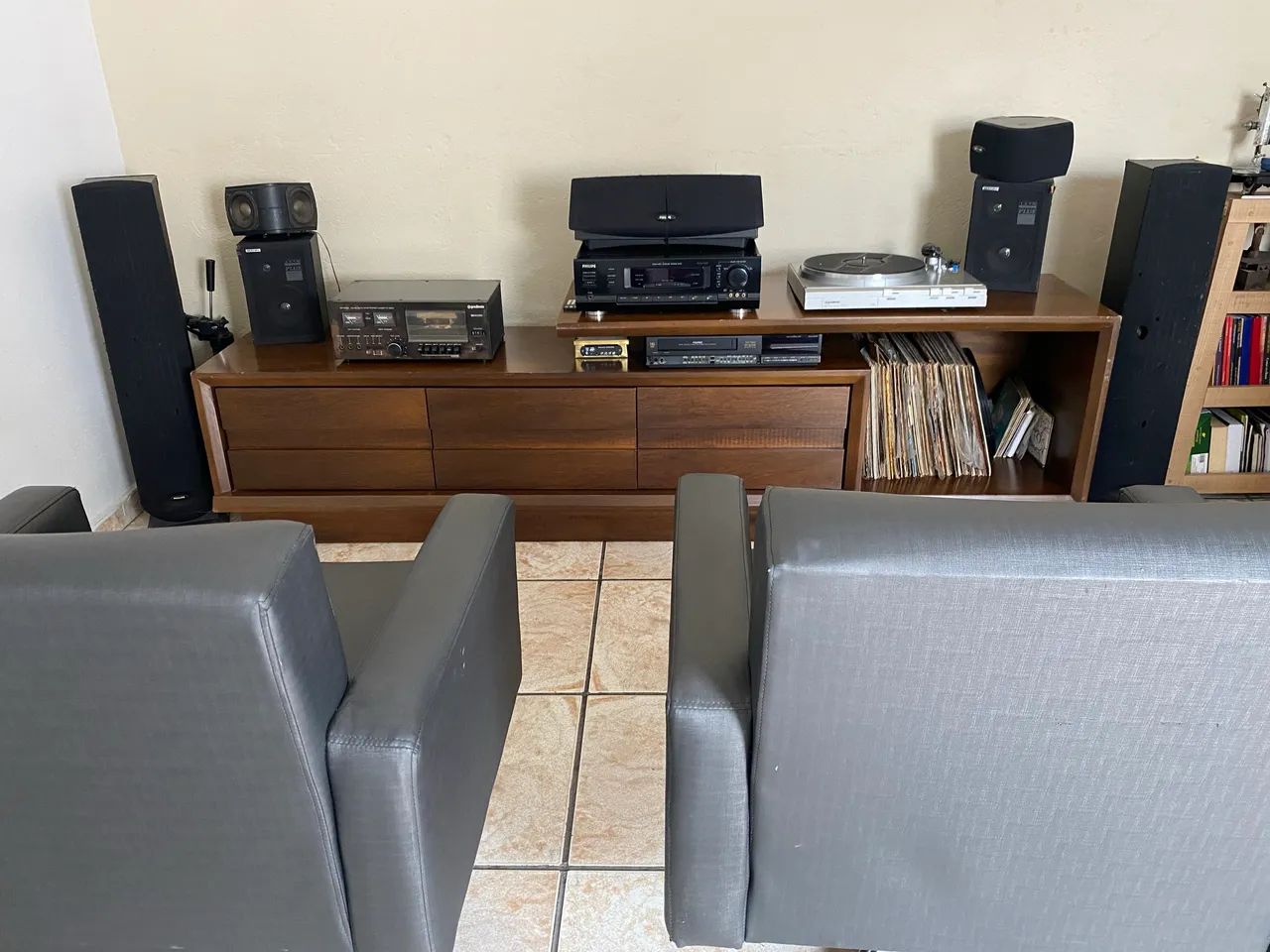 Sala de audio e som
