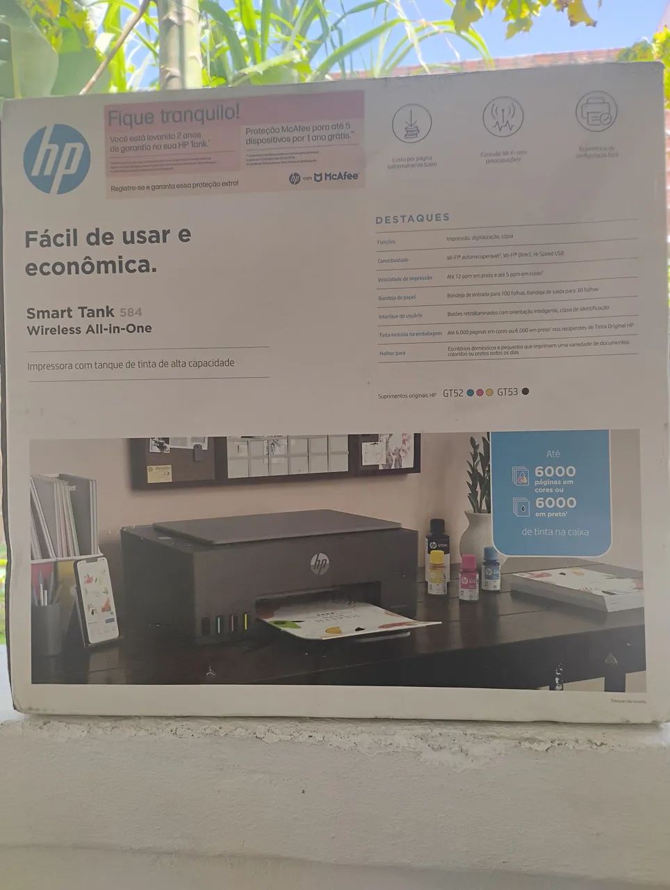 Impressora HP tanque de tinta nova - Foto 3