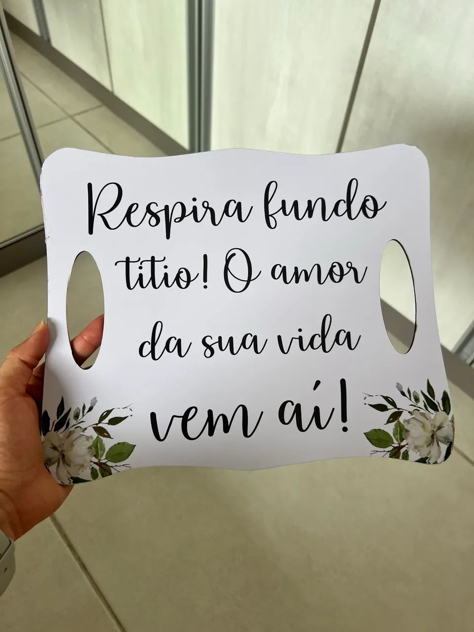 Placa casamento 