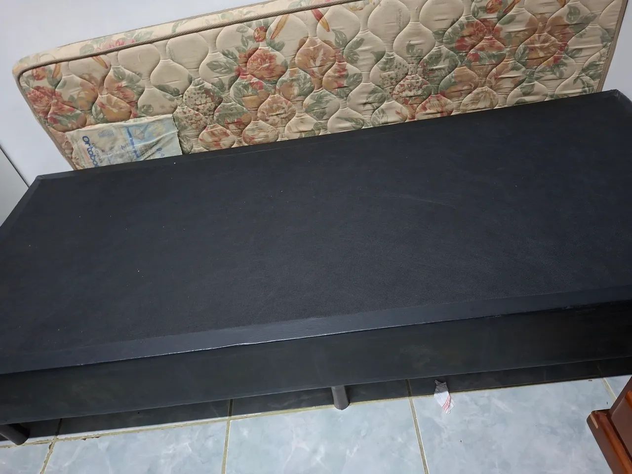 Cama de solteiro + colchão Ortobom - Foto 3
