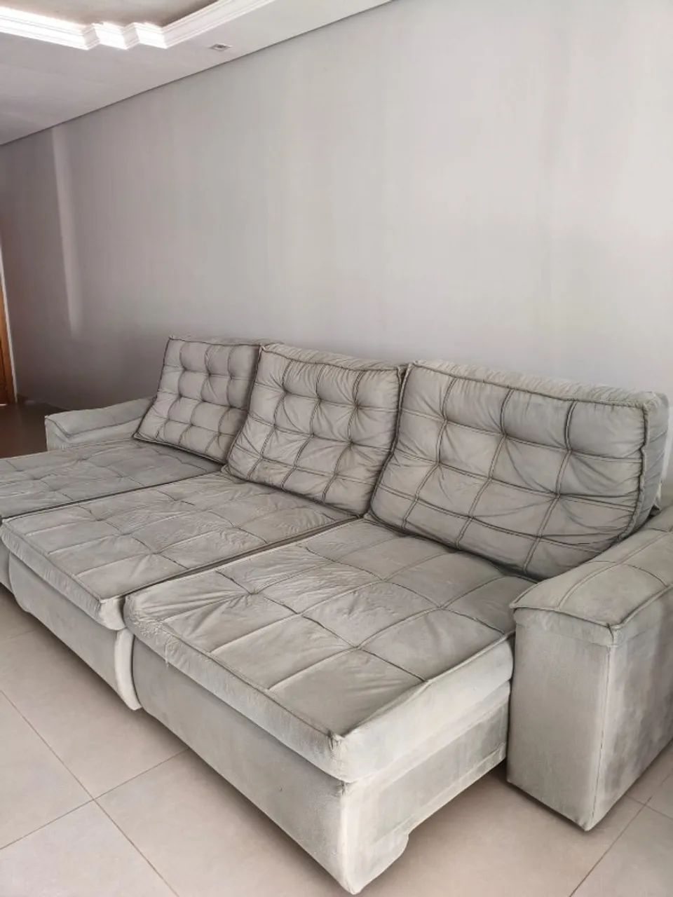 Vendo sofá retrátil, bem conservado! - Foto 2
