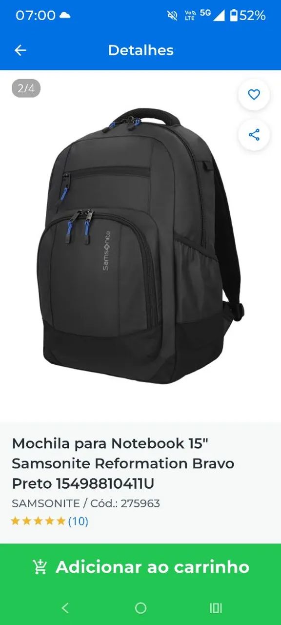 Notebook Lenovo + Mochila Original. - Foto 4