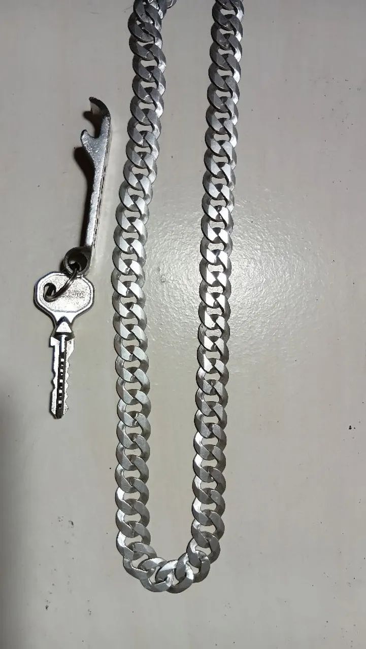 Corrente de prata 925 14mm 98 gramas!! - Foto 3