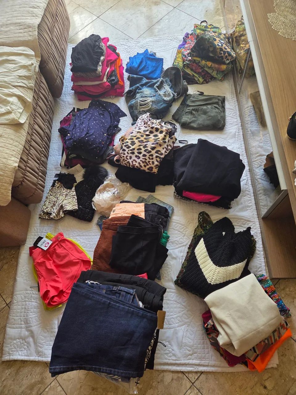 Lote de Roupa Feminina 36 a 42 100pç  - Foto 2