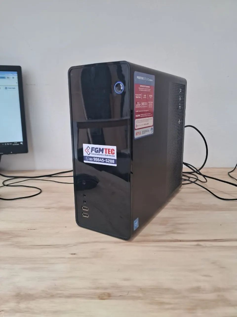 Desktop Positivo Stilo C4500B-19 Celeron J1900 8Gb, HD 500Gb, Wind 10 - Foto 3