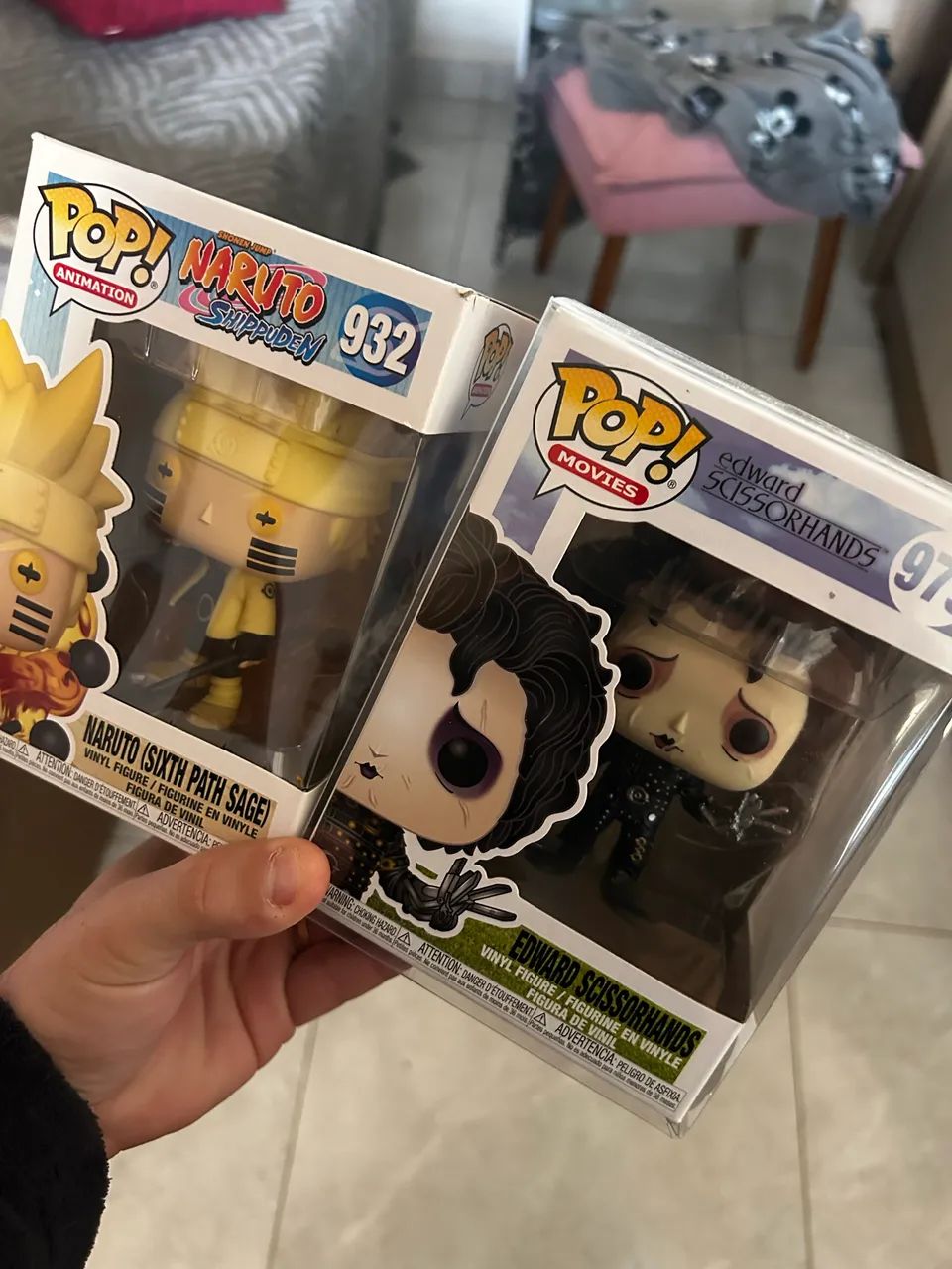 Funko pop Edward & Naruto!!