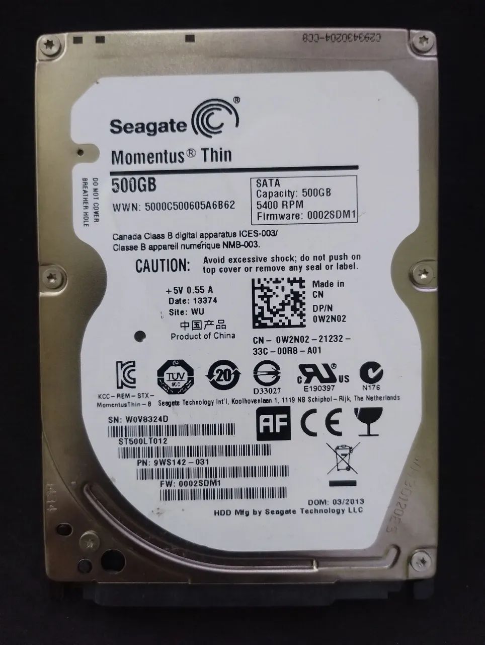 HD 500GB 2.5 (Notebook)