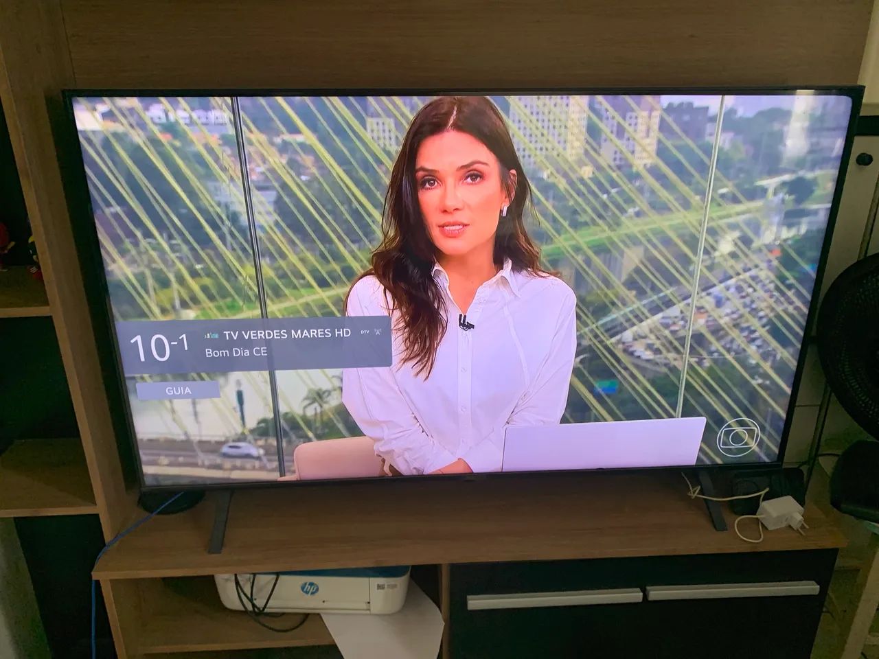 Smart TV Samsung 55 Polegadas - semi nova  - Foto 3