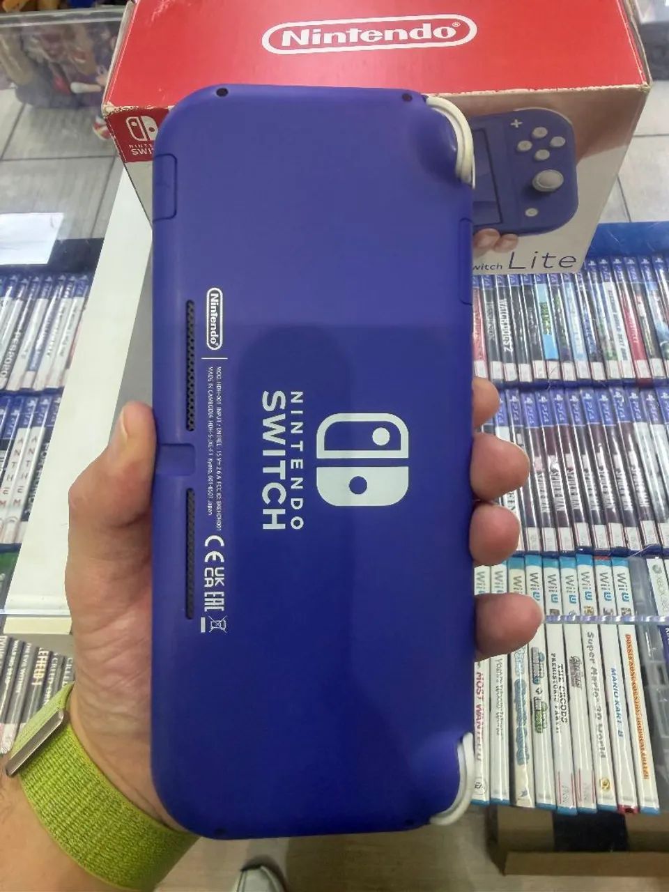 Nintendo switch lite d3sbl0qu3ad0  - Foto 3