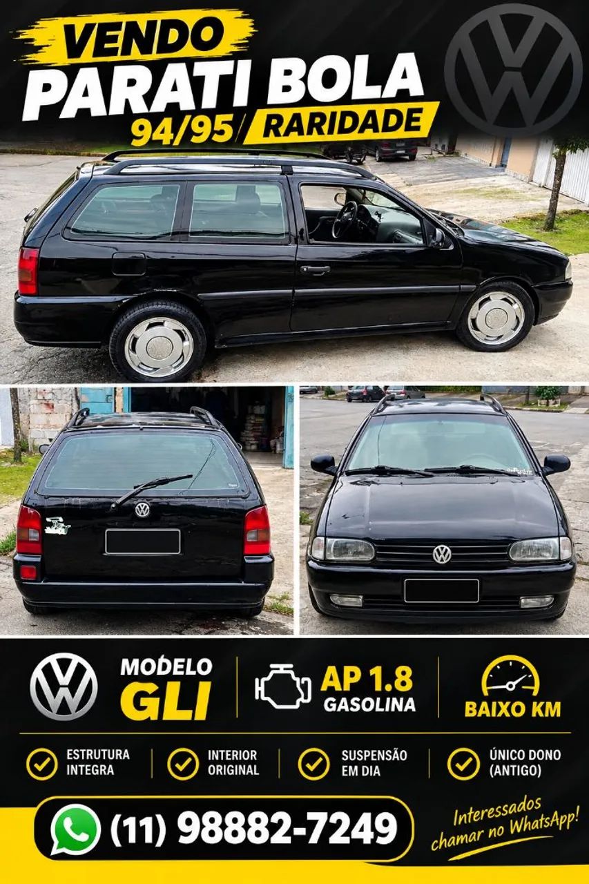 Volkswagen Parati GLI / GL 1.8 1995