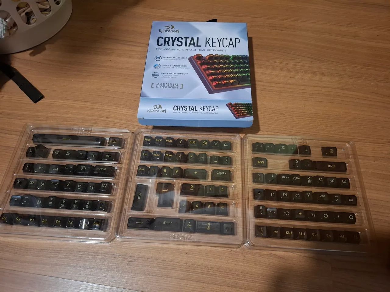 Crystal Keycap Radragon Abnt2 - Foto 3