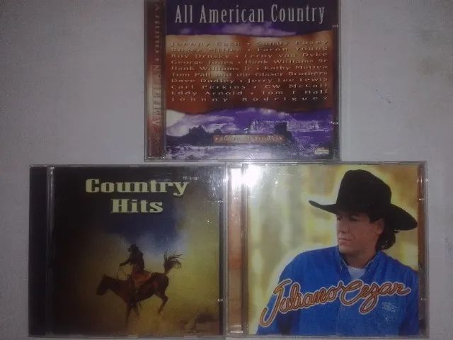 CD Country Hitz, All American Country, Juliano Cezar CD All