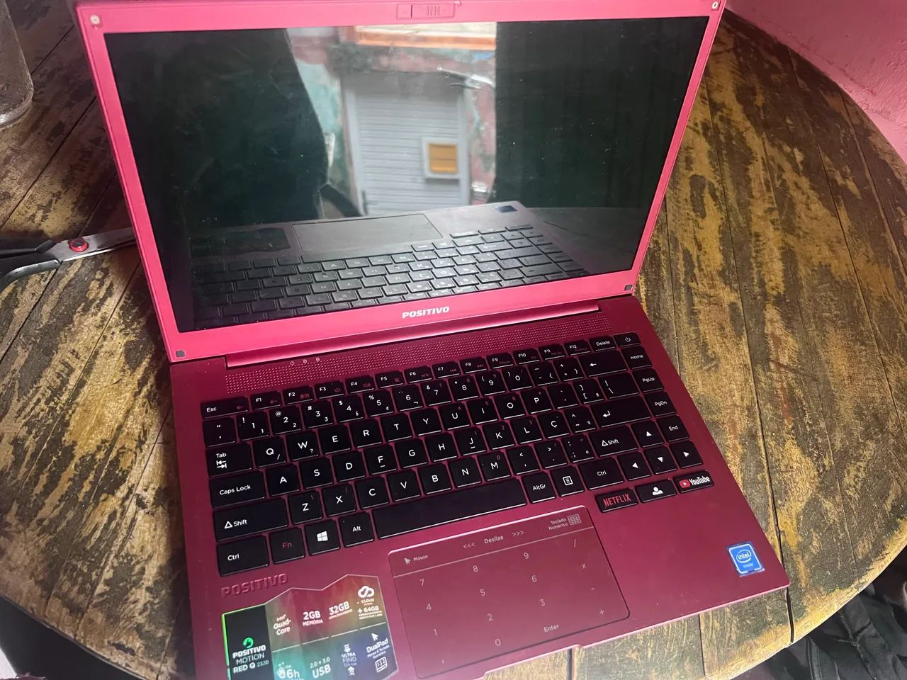 NOTEBOOK PARA RETIRADA DE PEÇAS