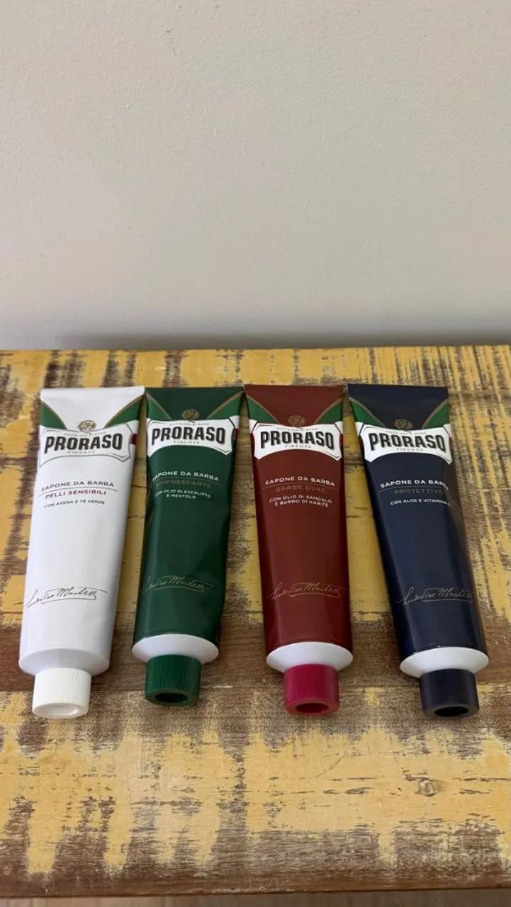 Creme de barbear Proraso (valor individual)