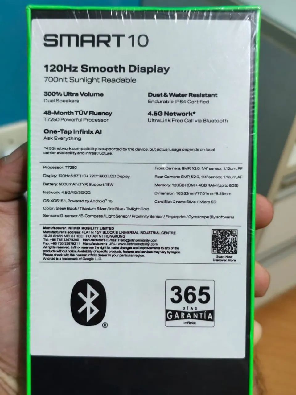 Celular Infinix SMART 10  128gb ( LACRADO) - Foto 2
