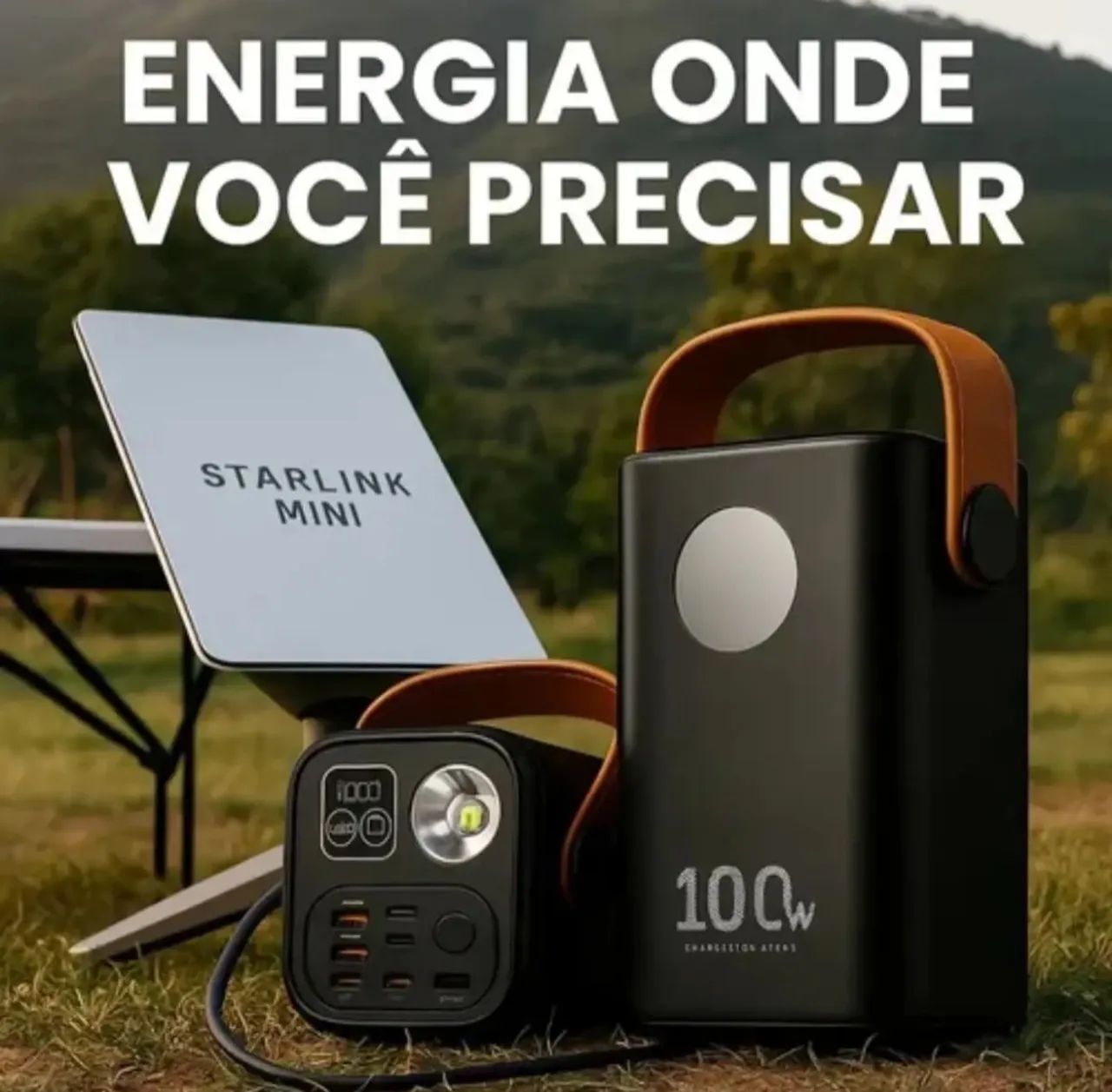 Power Bank Turbo 60.000mah 100w P/ Starlink Mini e Notebook  - Foto 5