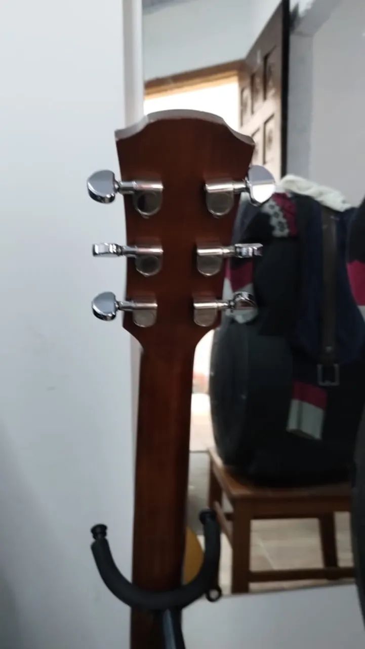 Violao yamaha apx3 zero com case - Foto 3