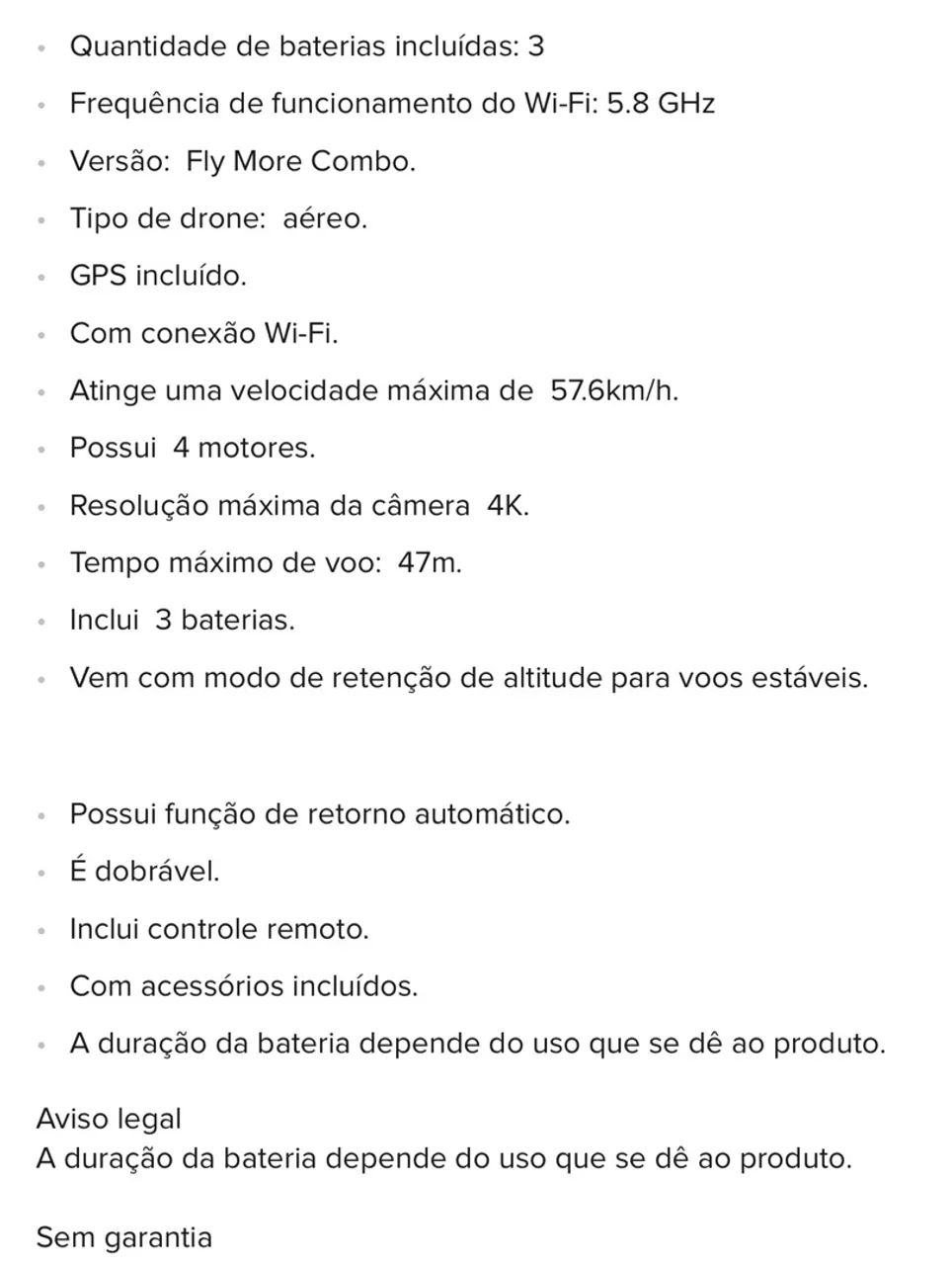 Drone DJI Mini Mavic 3 Pro Fly More Combo com Tela  - Foto 4