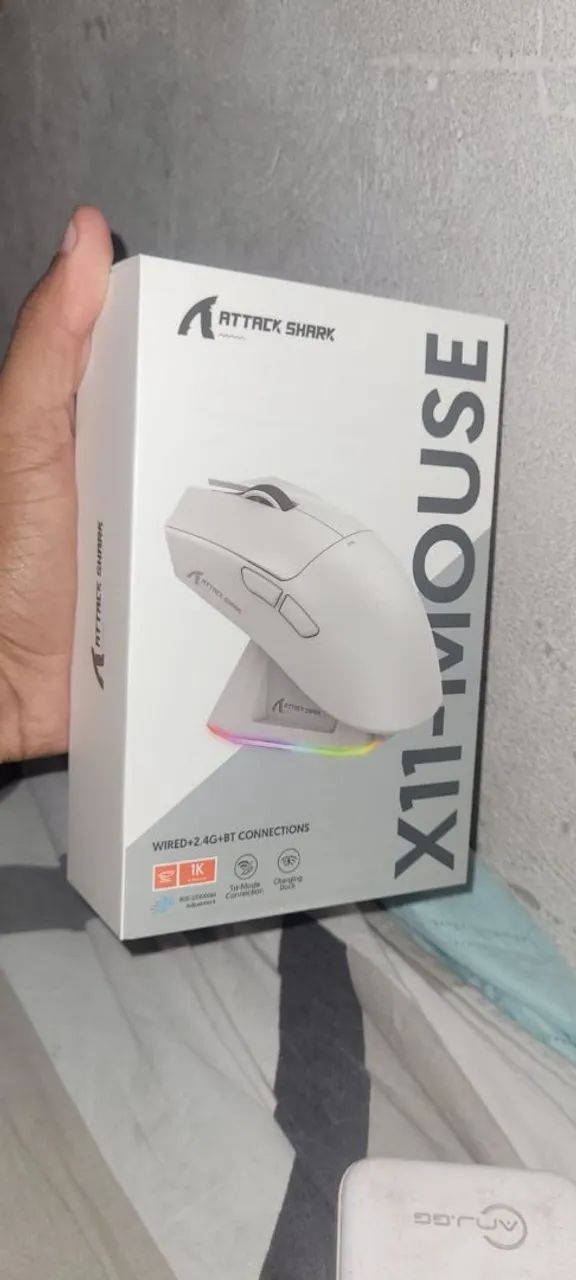 Mouse attack shark NOVO - Foto 4