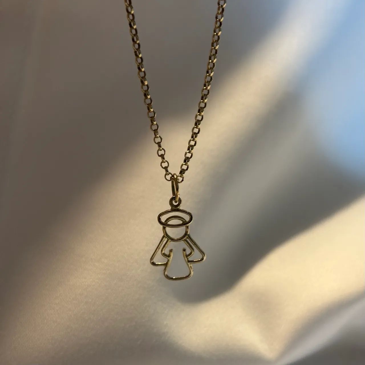 Pingente Anjo Ouro 18k