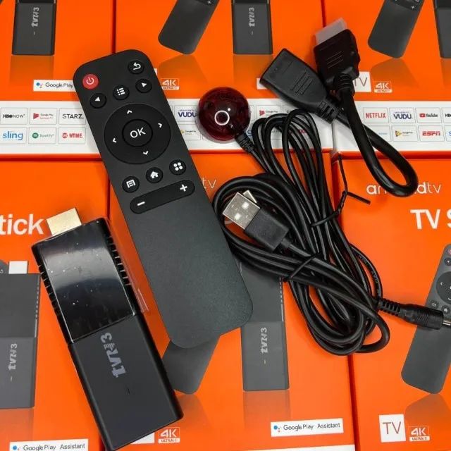 TV STICK ANDROID TV - TRANSFORME SUA TV EM SMART  - Foto 3