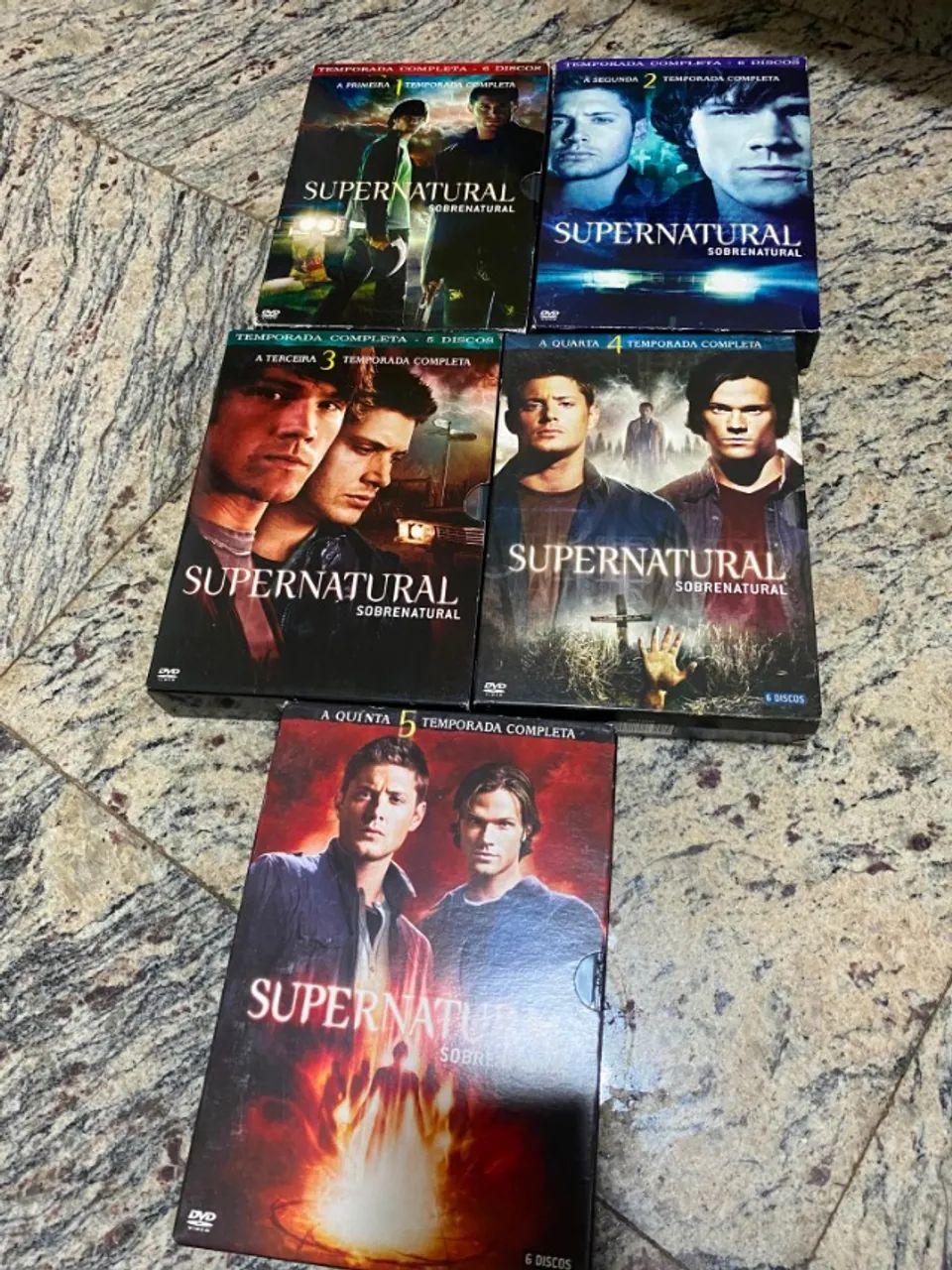 Box Temporada 1 a 5 Supernatural - Foto 2