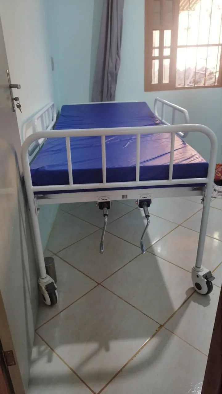 Cama Hospitalar C/ Colchão - Foto 4