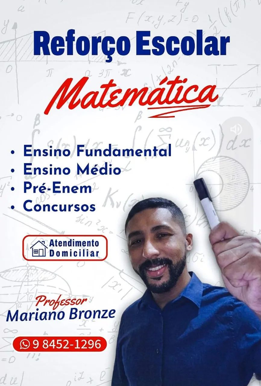 Professor particular de Matemática 