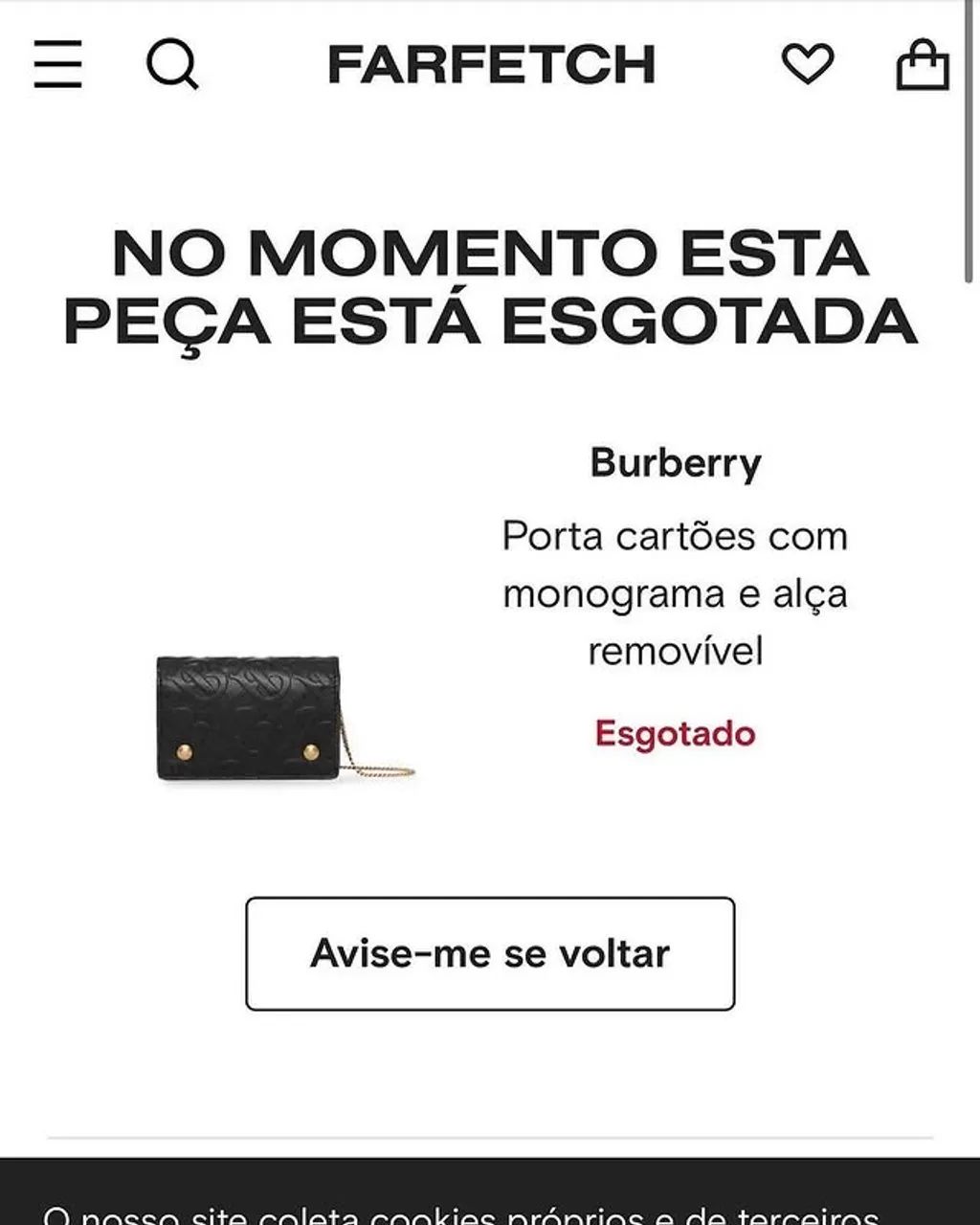 Burberry 8011333  Card Holder - Black  Peça exclusiva. - Foto 4