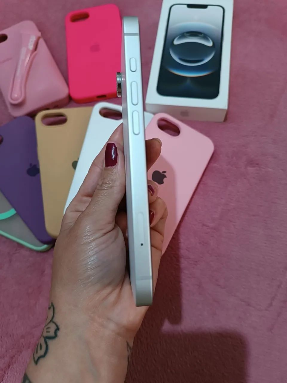 ? iPhone 16e 128GB Branco ? Bateria 100% - Foto 3