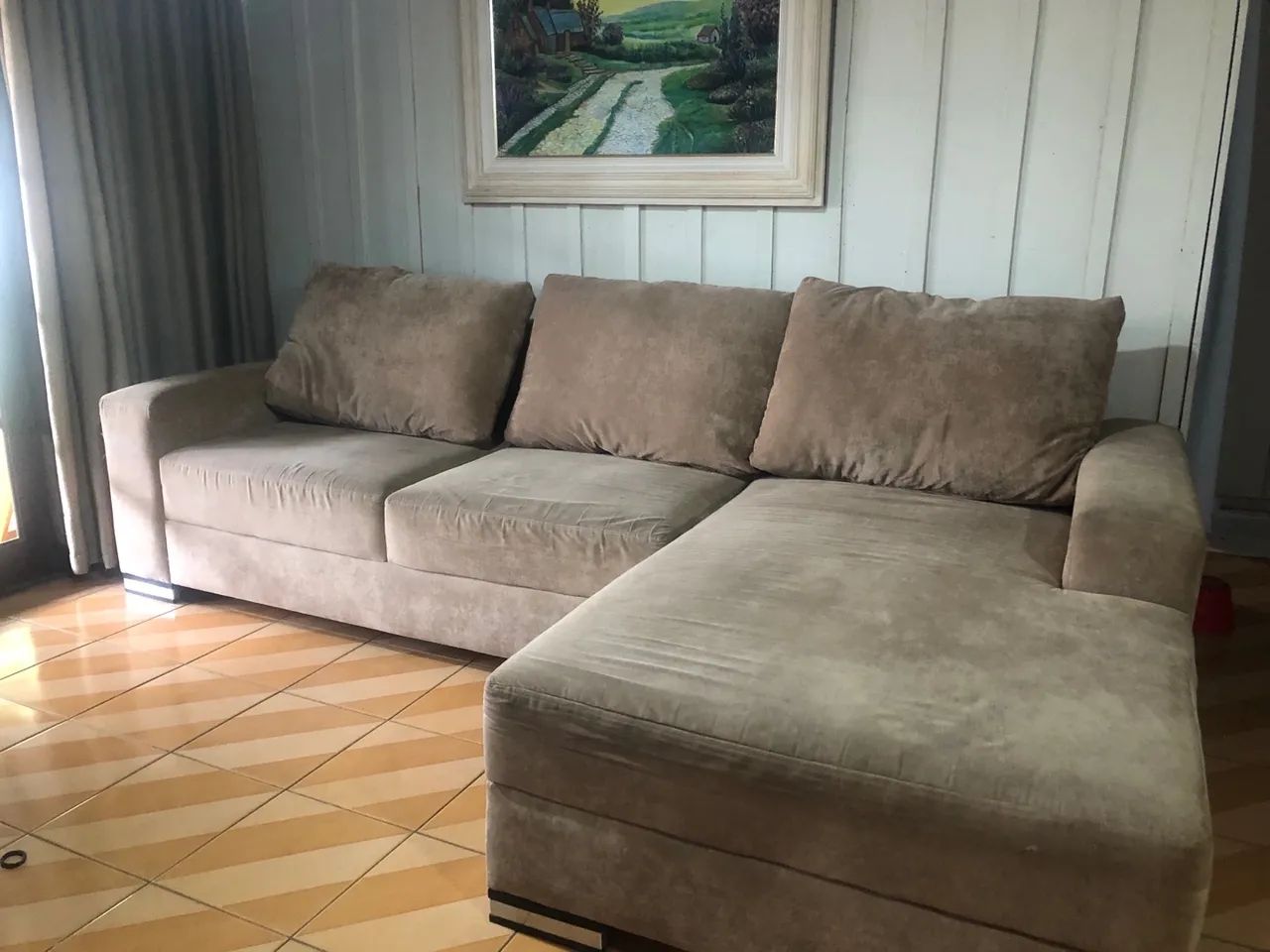 Sofá grande 3 lugares