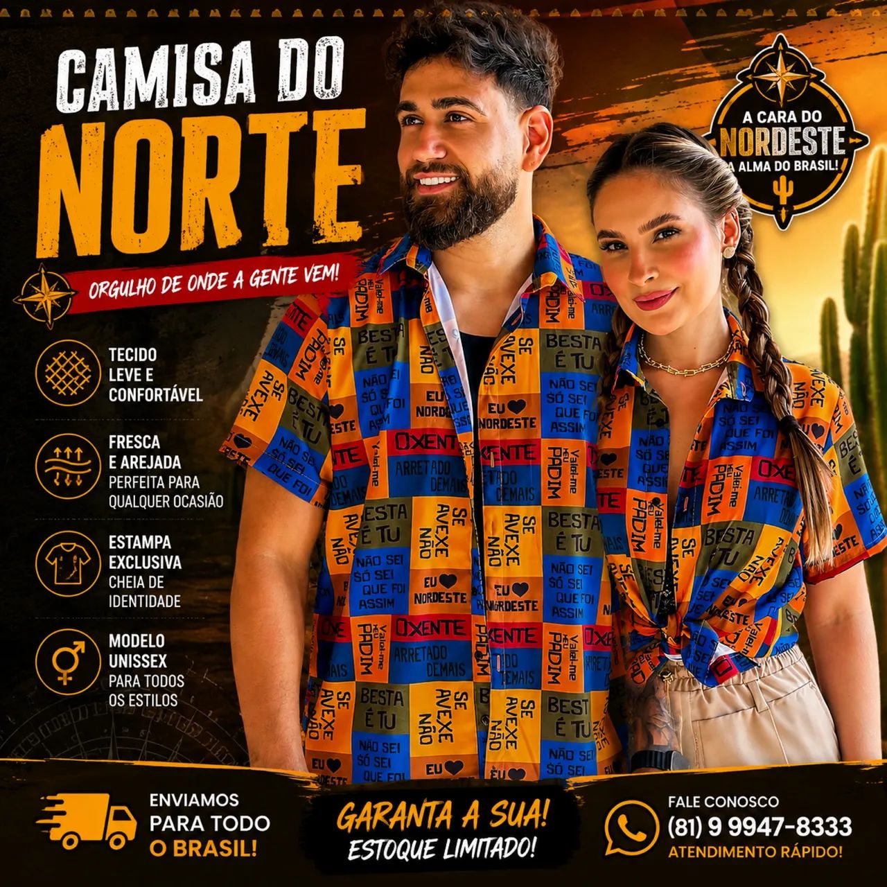 Camisa do Nordeste - Foto 5