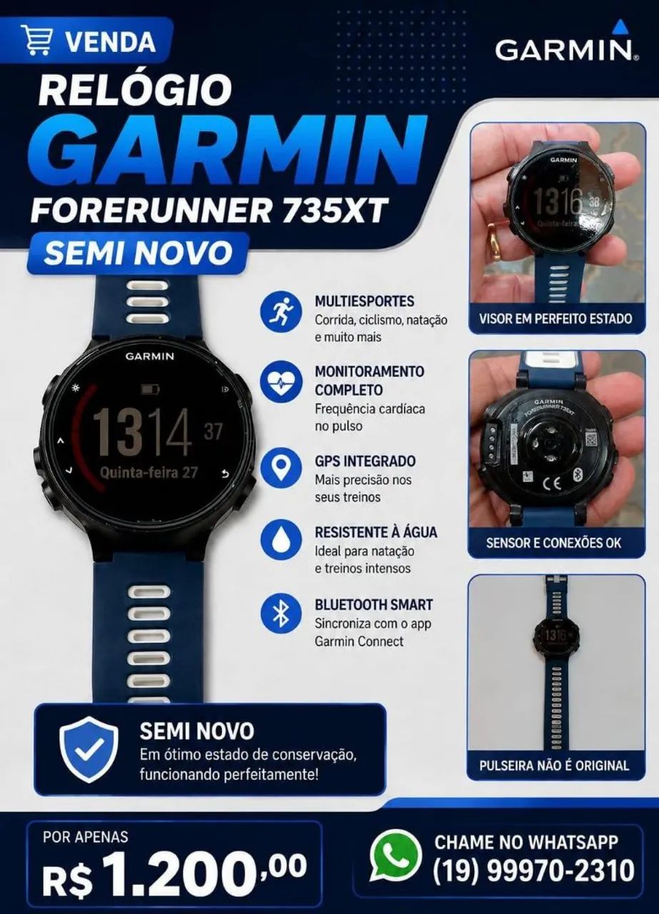 Relógio Garmin 