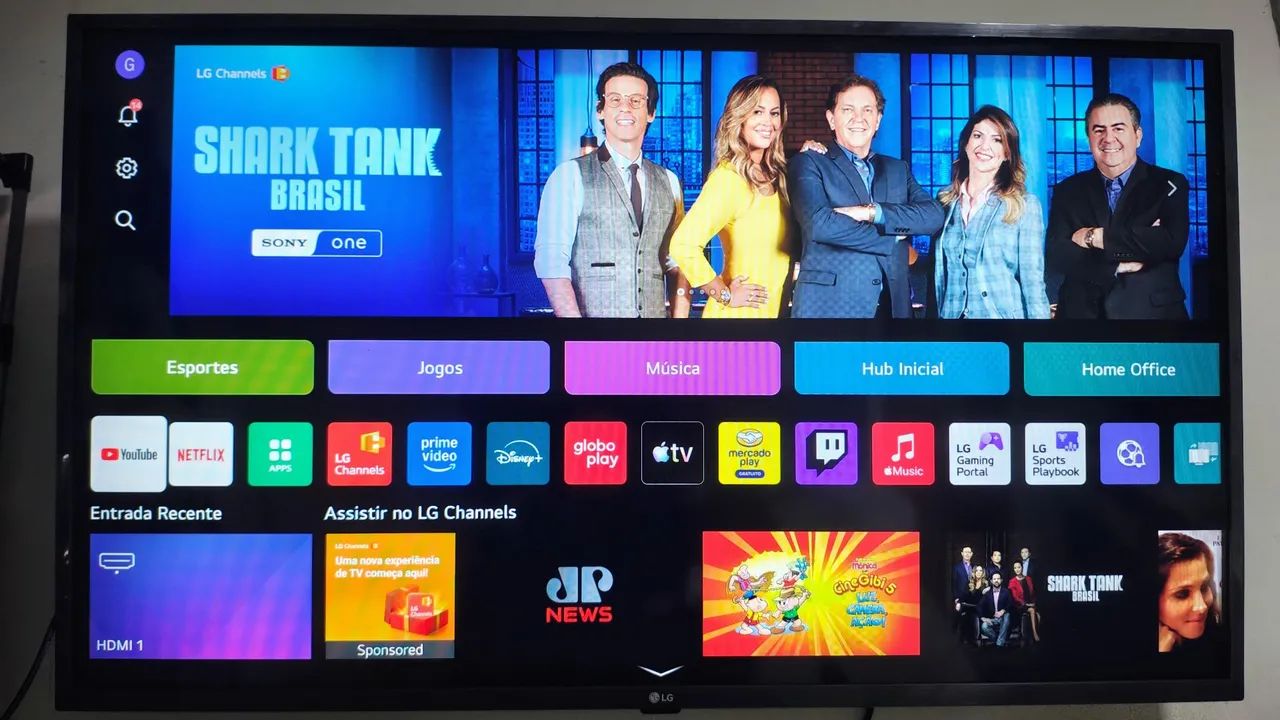 Smart TV LG 43" 43LR670PSA - Conservada e Rápida - Foto 3